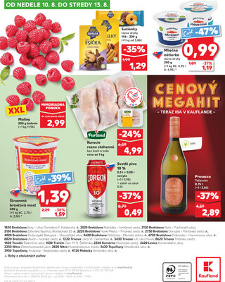 Kaufland 7.8. - 13.8. - Kaufland Nitra-Chrenova