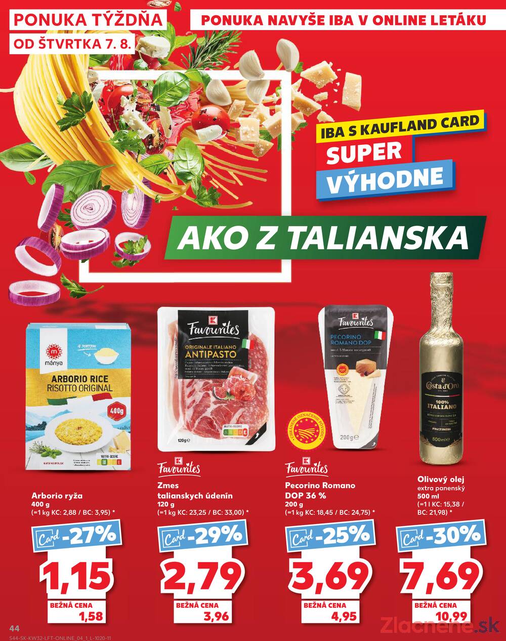 Leták Kaufland - Kaufland 7.8. - 13.8. - Kaufland Komárno - strana 44