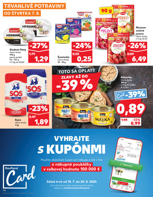 Kaufland 7.8. - 13.8. - Kaufland Komárno