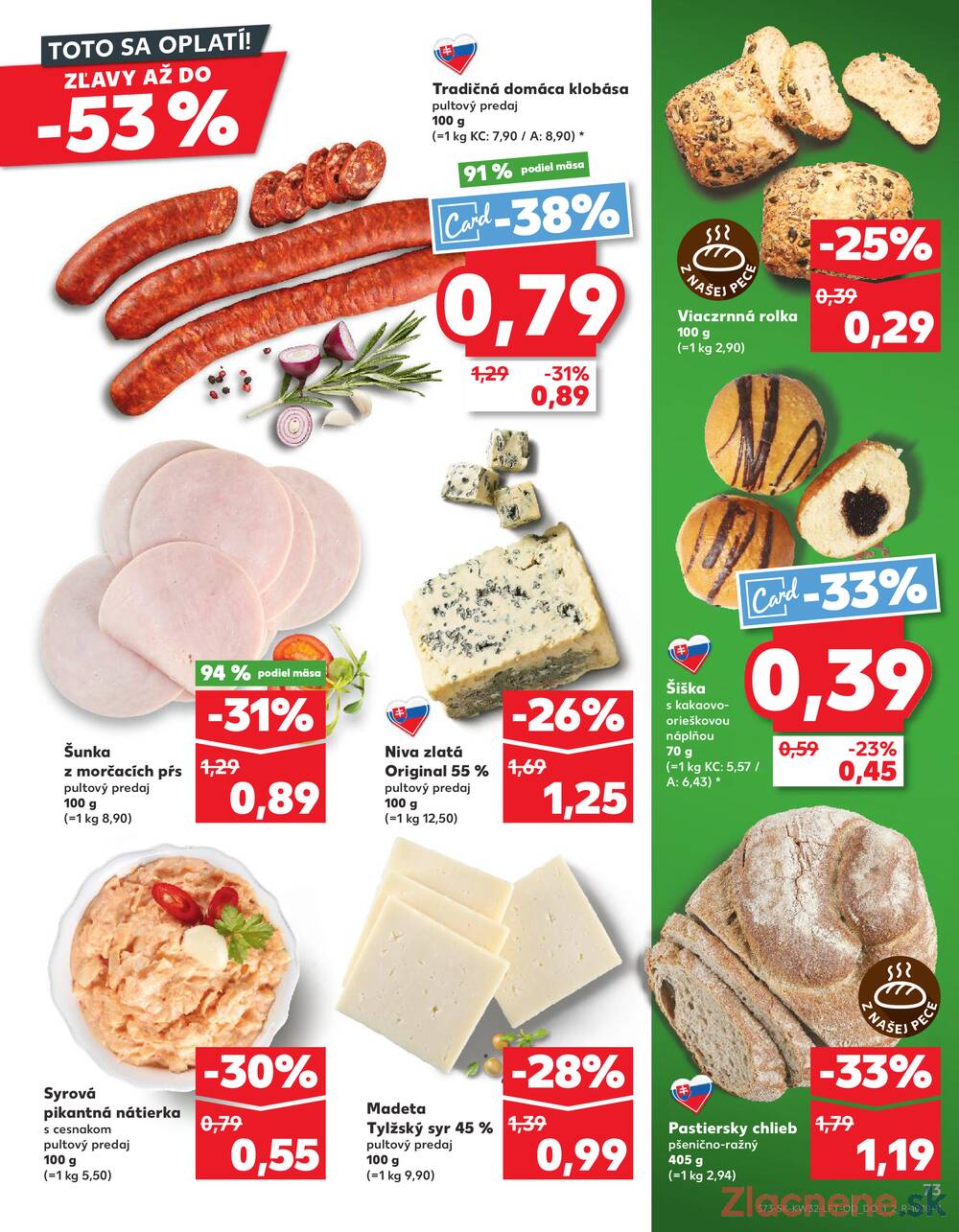Leták Kaufland - Kaufland 7.8. - 13.8. - Kaufland Topoľčany - strana 73
