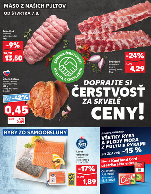 Kaufland 7.8. - 13.8. - Kaufland Čadca