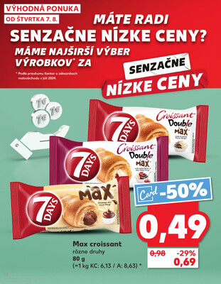 Kaufland 7.8. - 13.8. - Kaufland Čadca
