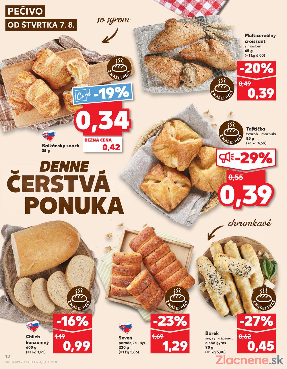 Leták Kaufland - Kaufland 7.8. - 13.8. - Kaufland Skalica - Mallého - strana 12
