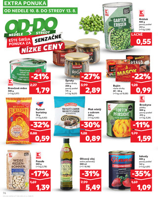 Kaufland 7.8. - 13.8. - Kaufland Trnava