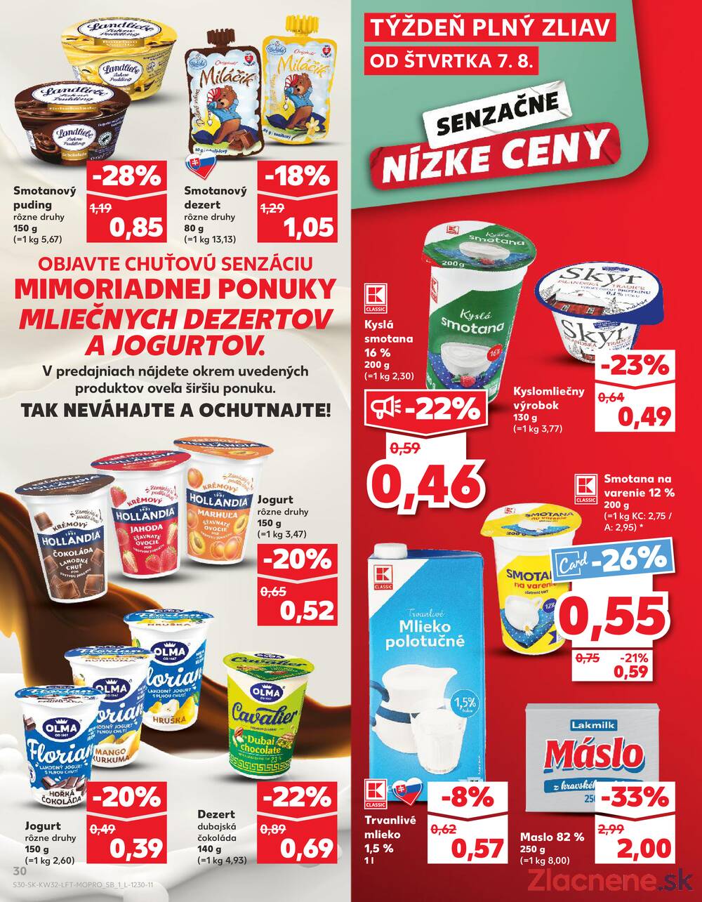 Leták Kaufland - Kaufland 7.8. - 13.8. - Kaufland Považská Bystrica - Centrum - strana 30