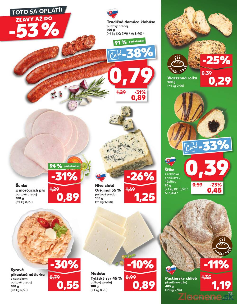 Leták Kaufland - Kaufland 7.8. - 13.8. - Kaufland Považská Bystrica - Centrum - strana 73