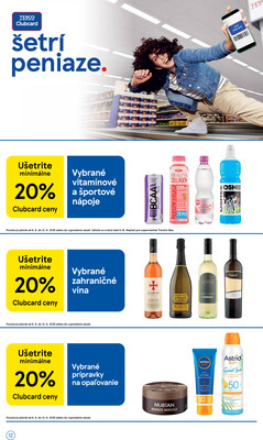 Tesco supermarkety od 6.8. do 12.8.2025