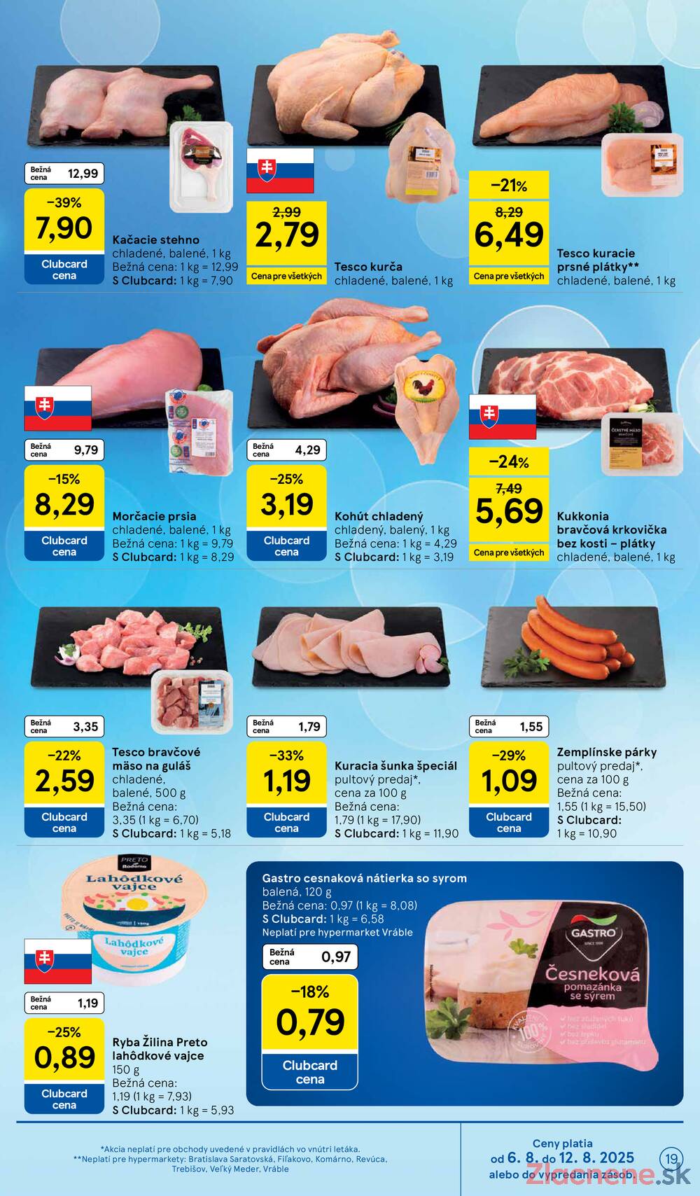 Leták Tesco - Tesco malé hypermarkety od 6.8. do 12.8.2025 - strana 19