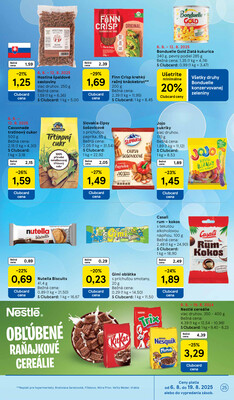Tesco malé hypermarkety od 6.8. do 12.8.2025