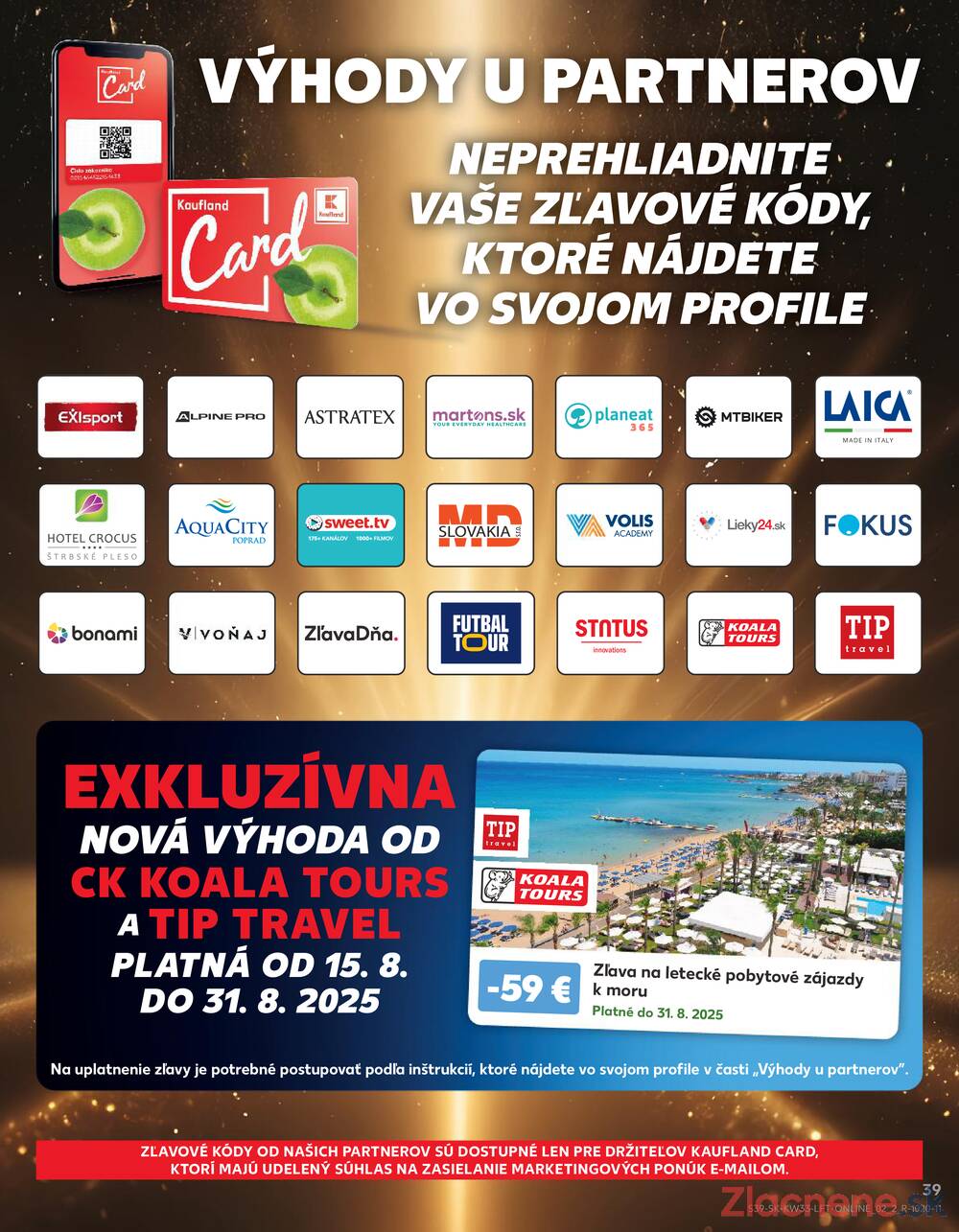Leták Kaufland - Kaufland 14.8. - 20.8. - Kaufland Brezno - strana 39