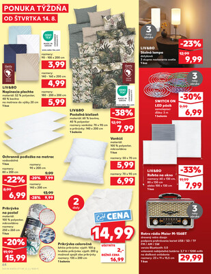 Kaufland 14.8. - 20.8. - Kaufland Brezno