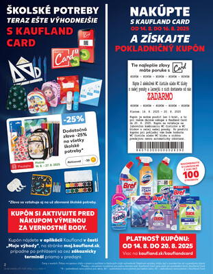 Kaufland 14.8. - 20.8. - Kaufland Dubnica nad Váhom