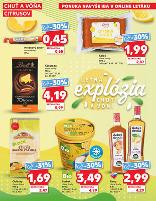 Kaufland 14.8. - 20.8. - Kaufland Dubnica nad Váhom
