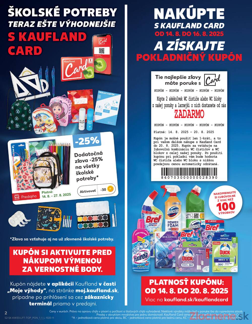 Leták Kaufland - Kaufland 14.8. - 20.8. - Kaufland Rimavská Sobota - strana 2
