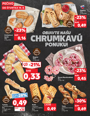 Kaufland 14.8. - 20.8. - Kaufland Rimavská Sobota