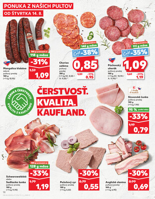 Kaufland 14.8. - 20.8. - Kaufland Rimavská Sobota
