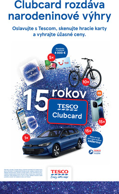 Tesco supermarkety od 13.8. do 19.8.2025