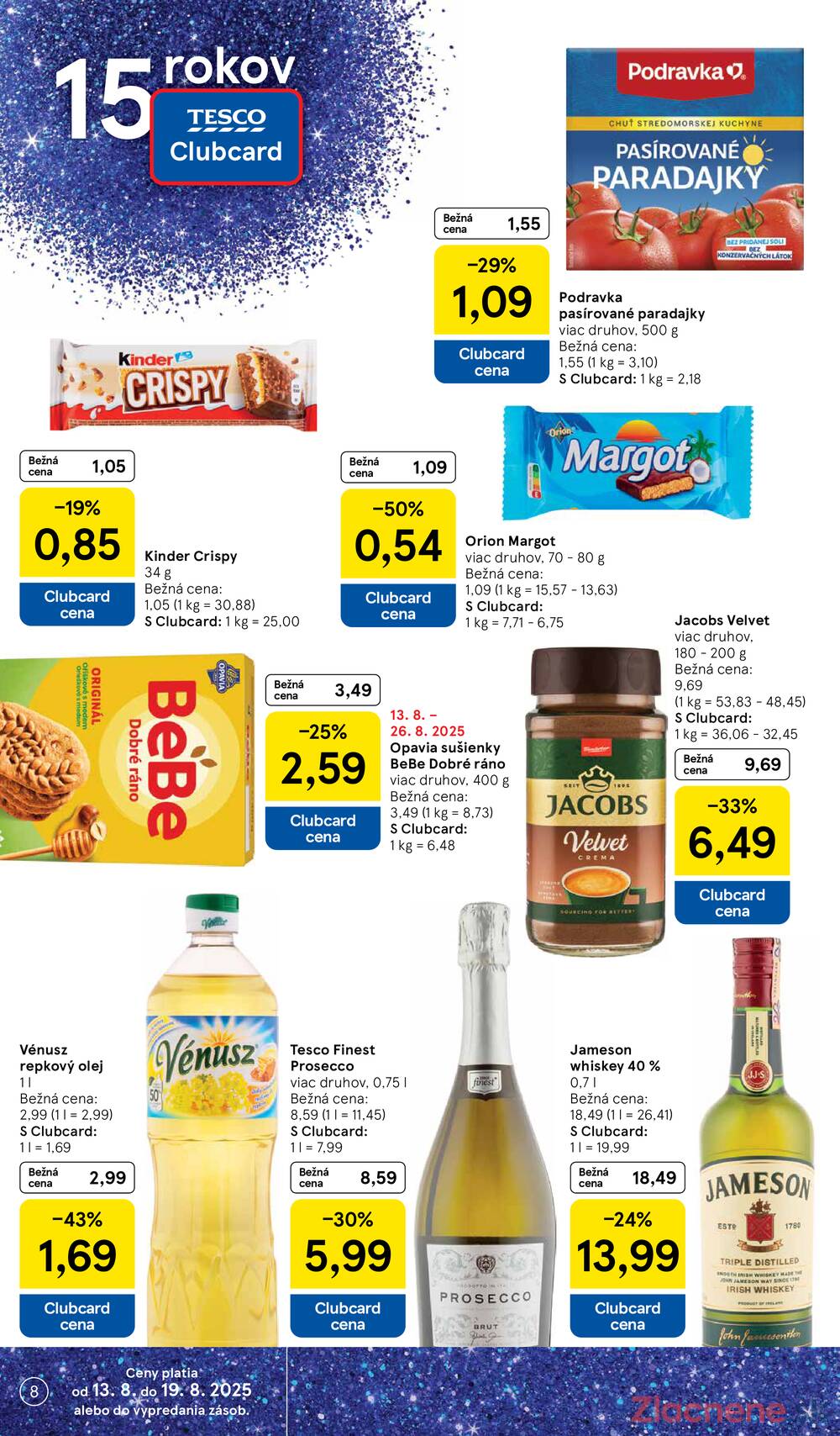 Leták Tesco - Tesco malé hypermarkety od 13.8. do 19.8.2025 - strana 8
