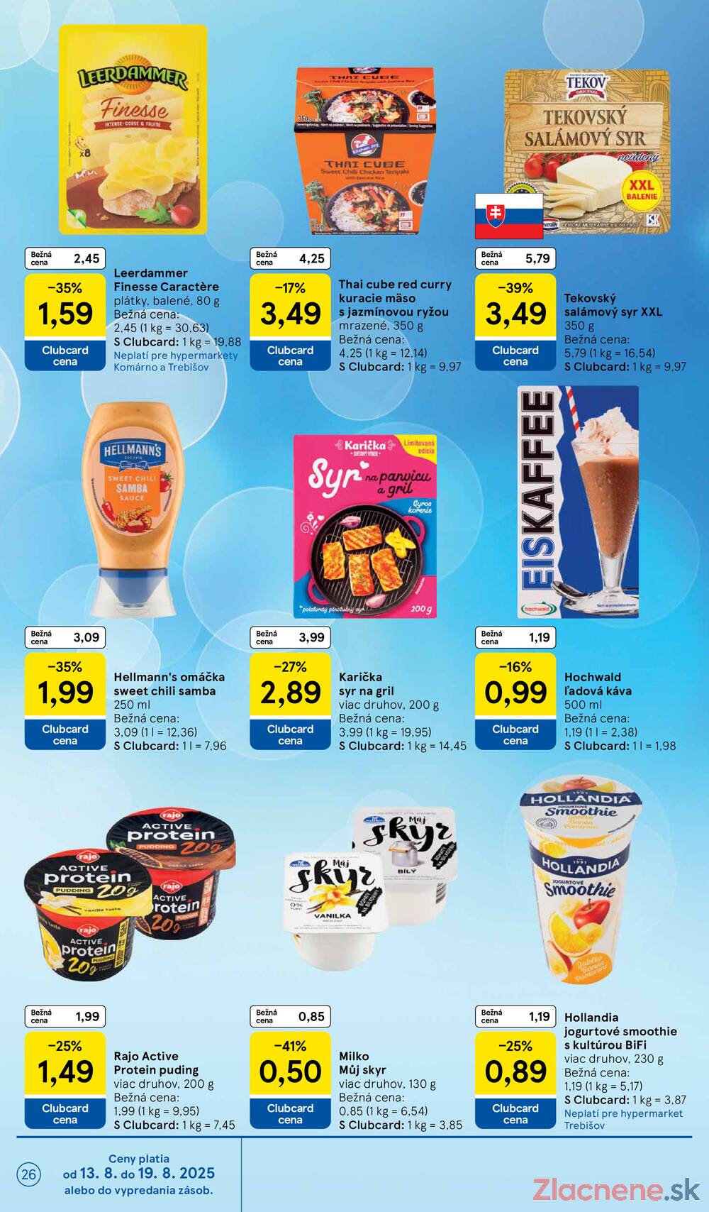 Leták Tesco - Tesco malé hypermarkety od 13.8. do 19.8.2025 - strana 26