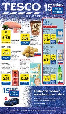 Tesco : 5 letákov