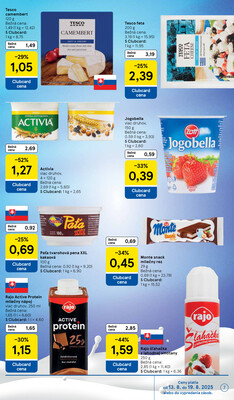 Tesco malé hypermarkety od 13.8. do 19.8.2025