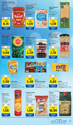 Tesco malé hypermarkety od 13.8. do 19.8.2025