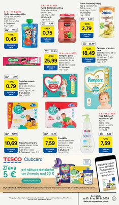 Tesco malé hypermarkety od 13.8. do 19.8.2025