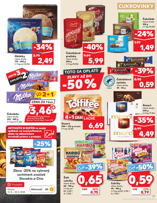 Kaufland 14.8. - 20.8. - Kaufland Stará Ľubovňa