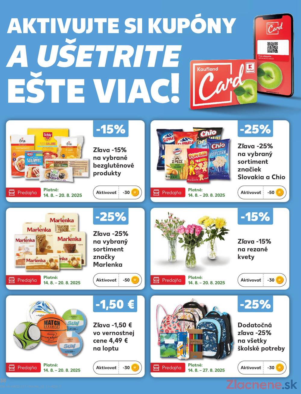 Leták Kaufland - Kaufland 14.8. - 20.8. - Kaufland Trebišov - strana 38
