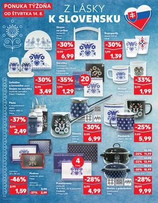 Kaufland 14.8. - 20.8. - Kaufland Rožňava