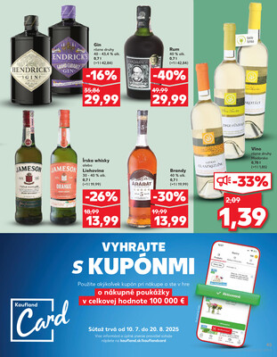 Kaufland 14.8. - 20.8. - Kaufland Rožňava