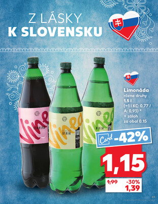 Kaufland 14.8. - 20.8. - Kaufland Rožňava