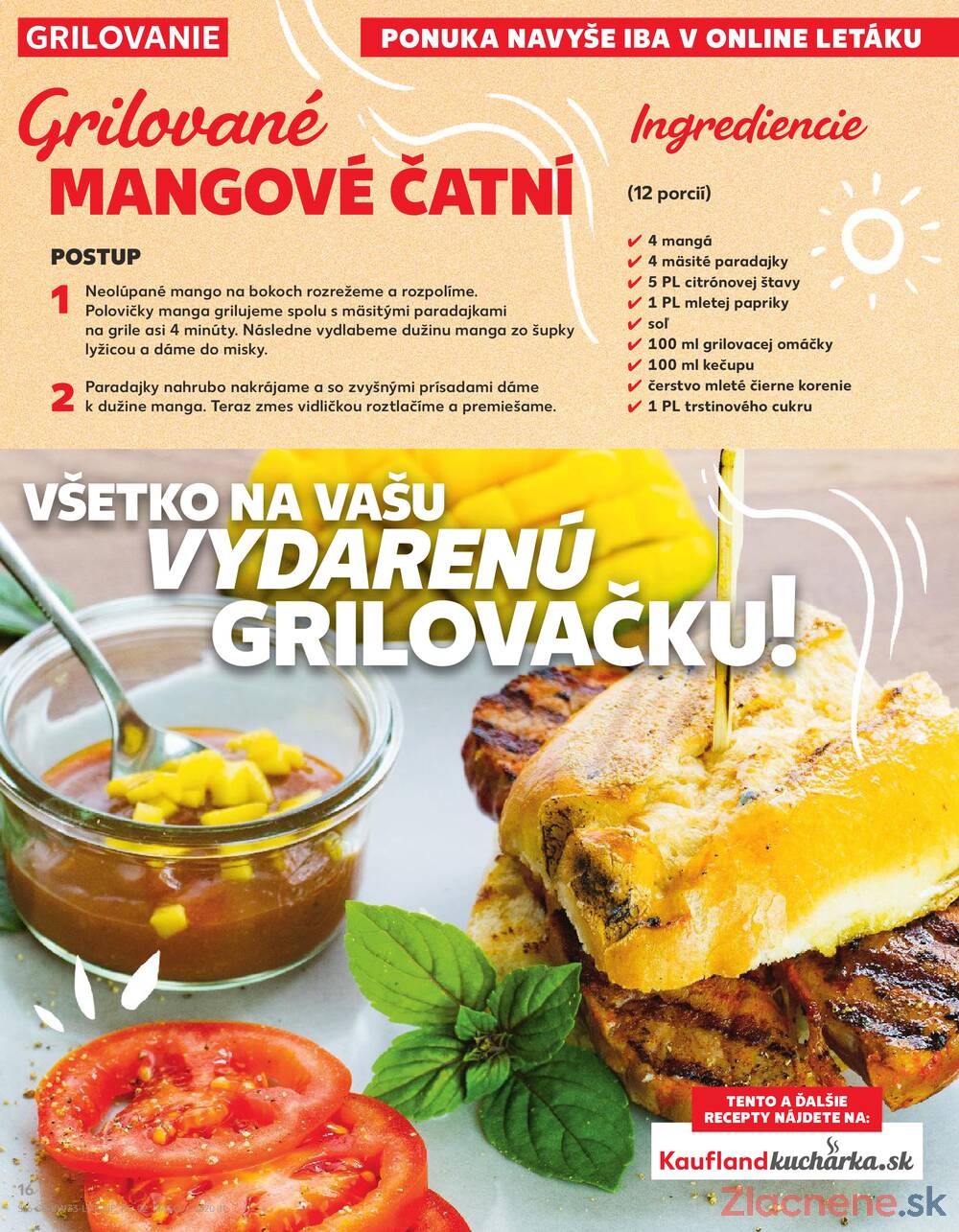 Leták Kaufland - Kaufland 14.8. - 20.8. - Kaufland Poprad - Jiřího Wolkera - strana 16