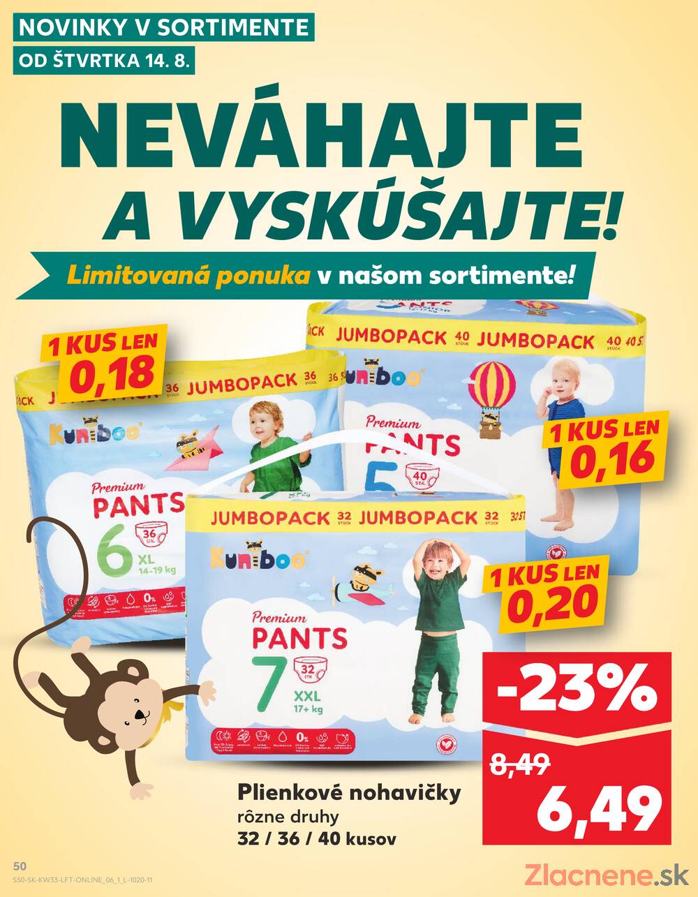 Leták Kaufland - Kaufland 14.8. - 20.8. - Kaufland Zlaté Moravce - strana 50