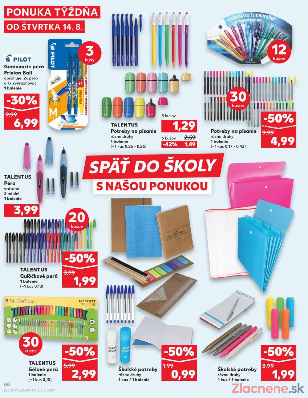 Leták Kaufland - Kaufland 14.8. - 20.8. - Kaufland Bratislava Danubia – Panónska cesta - strana 60