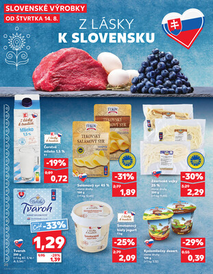 Kaufland 14.8. - 20.8. - Kaufland Prešov - Sekčov 