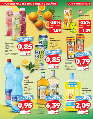 Kaufland 14.8. - 20.8. - Kaufland Prešov - Sekčov 