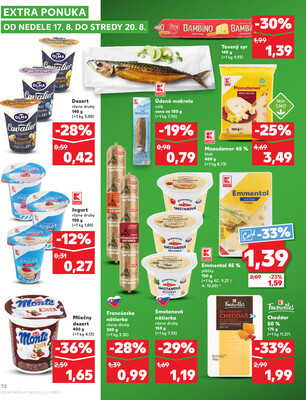 Kaufland 14.8. - 20.8. - Kaufland Prešov - Sekčov 