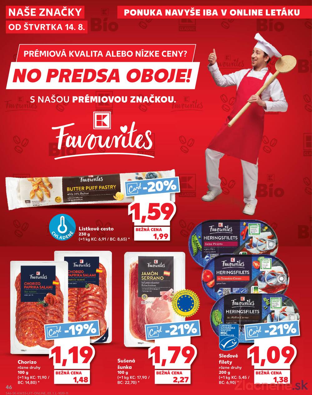 Leták Kaufland - Kaufland 14.8. - 20.8. - Kaufland Senica - strana 46
