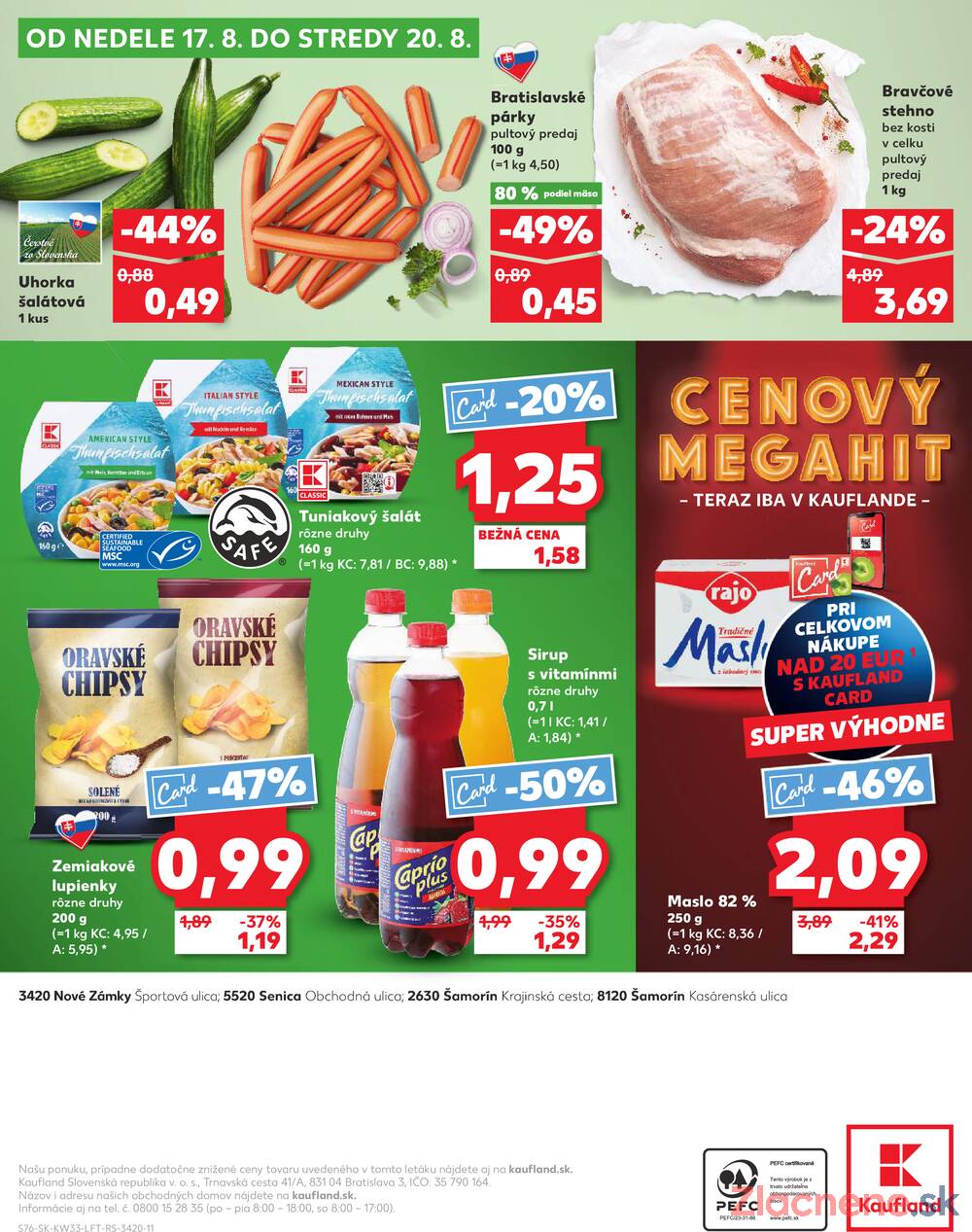 Leták Kaufland - Kaufland 14.8. - 20.8. - Kaufland Senica - strana 76