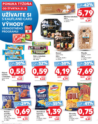 Kaufland 21.8. - 27.8. - Kaufland Tvrdošín