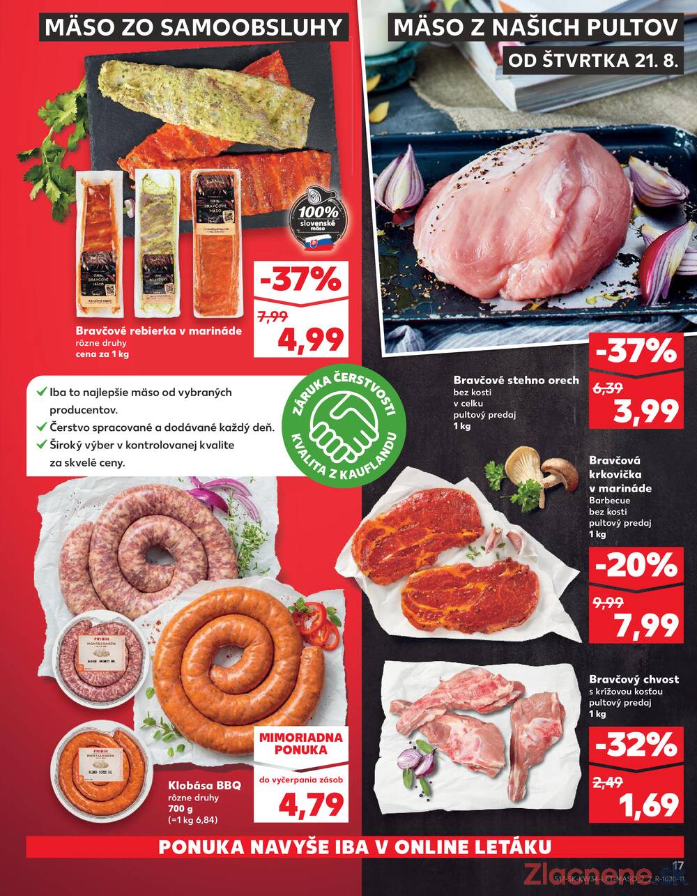 Leták Kaufland - Kaufland 21.8. - 27.8. - Kaufland Brezno - strana 17