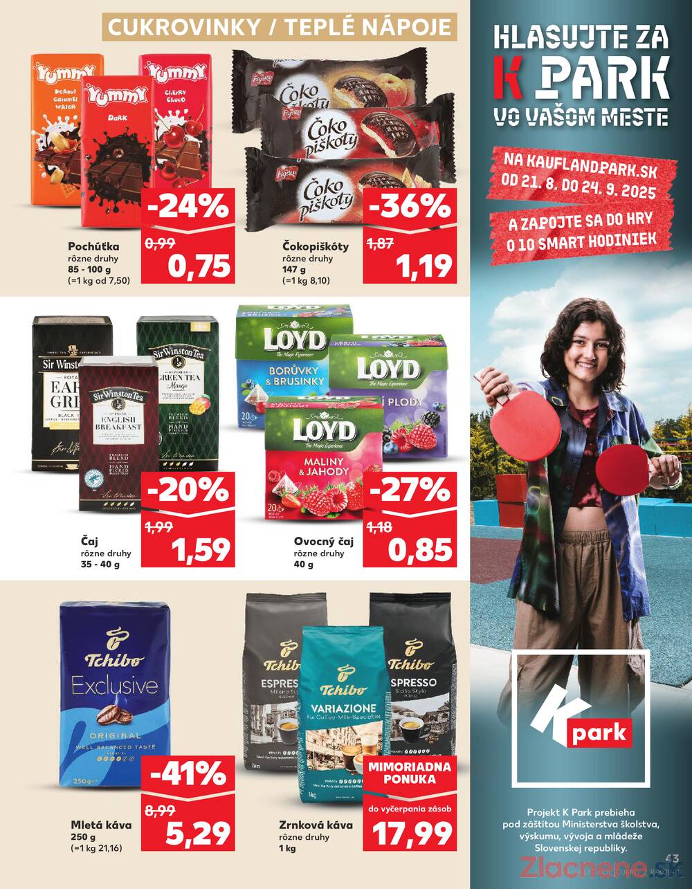 Leták Kaufland - Kaufland 21.8. - 27.8. - Kaufland Brezno - strana 43
