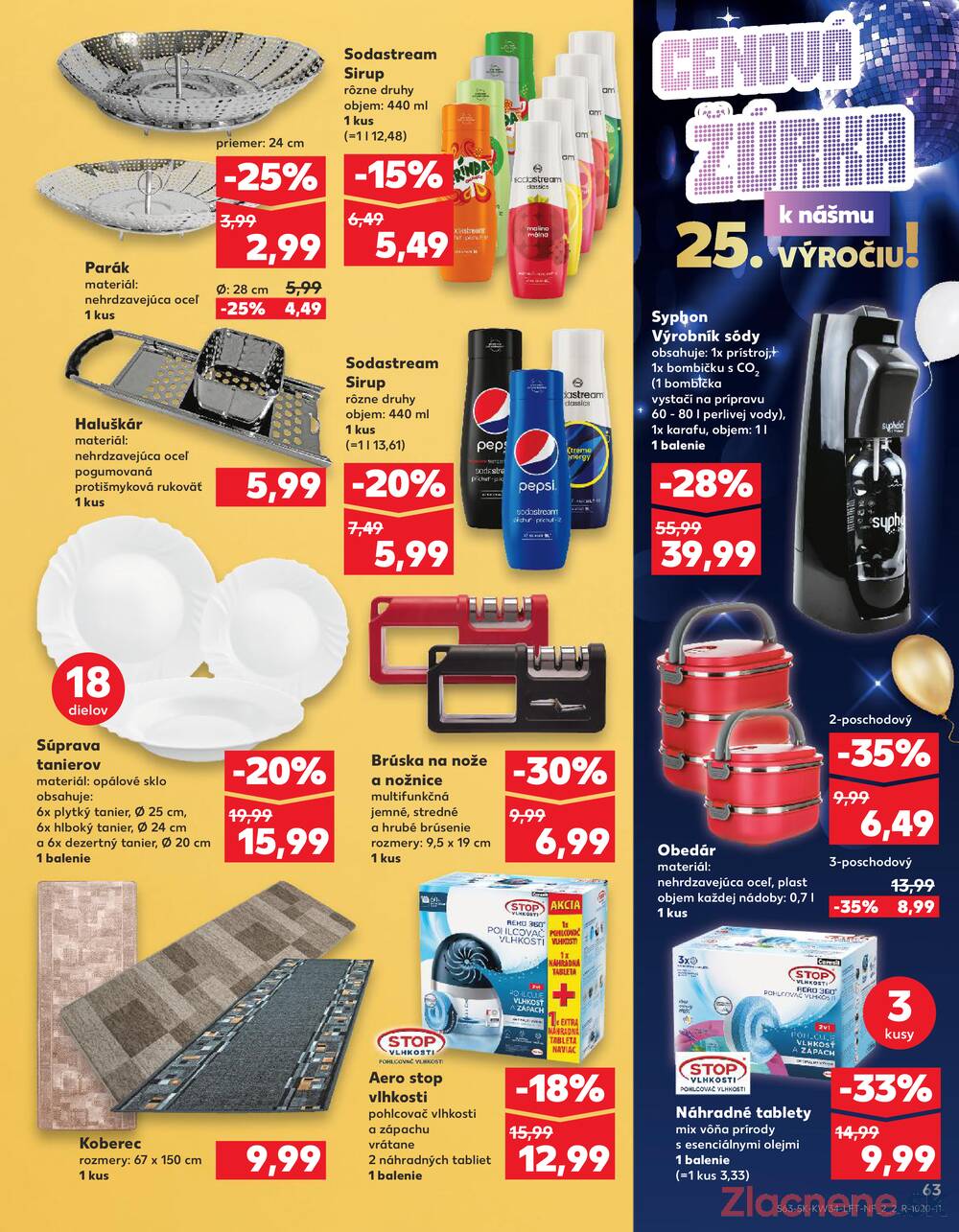 Leták Kaufland - Kaufland 21.8. - 27.8. - Kaufland Bytča - strana 63