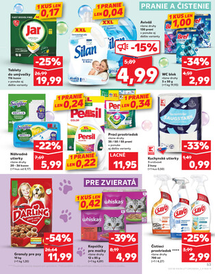 Kaufland 21.8. - 27.8. - Kaufland Spišská Nová Ves