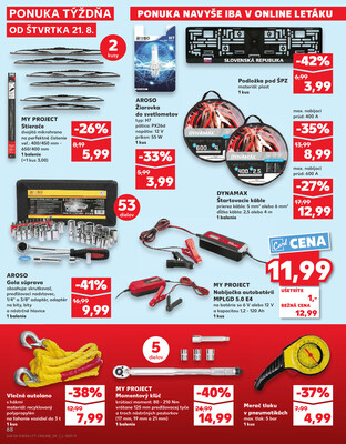 Kaufland 21.8. - 27.8. - Kaufland Spišská Nová Ves