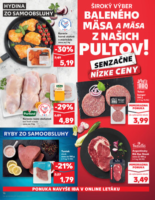 Kaufland 21.8. - 27.8. - Kaufland Vranov nad Topľou