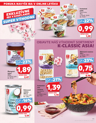 Kaufland 21.8. - 27.8. - Kaufland Vranov nad Topľou