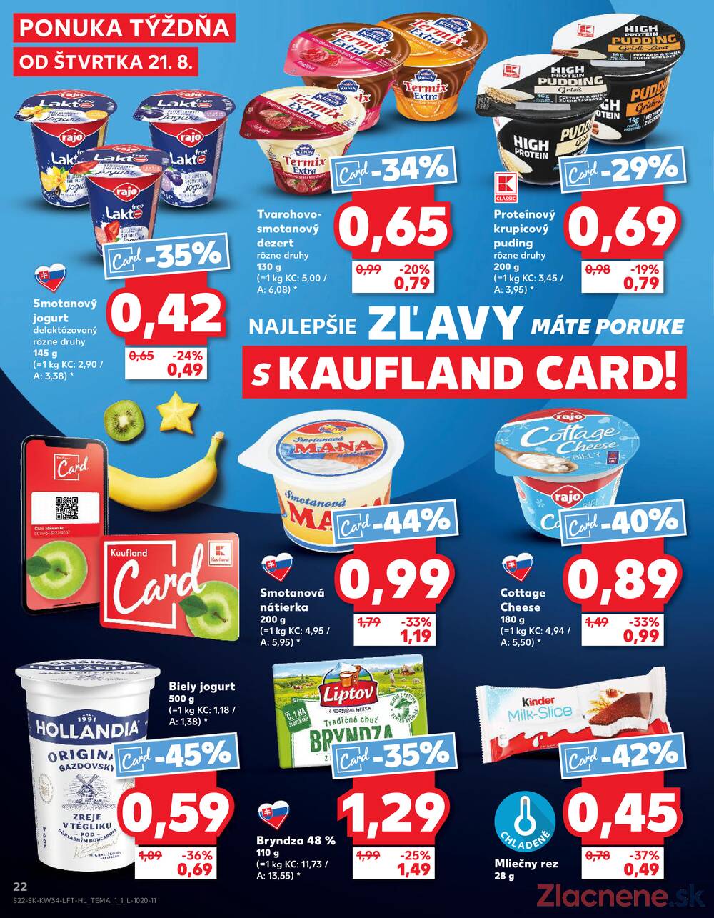 Leták Kaufland - Kaufland 21.8. - 27.8. - Kaufland Stará Ľubovňa - strana 22