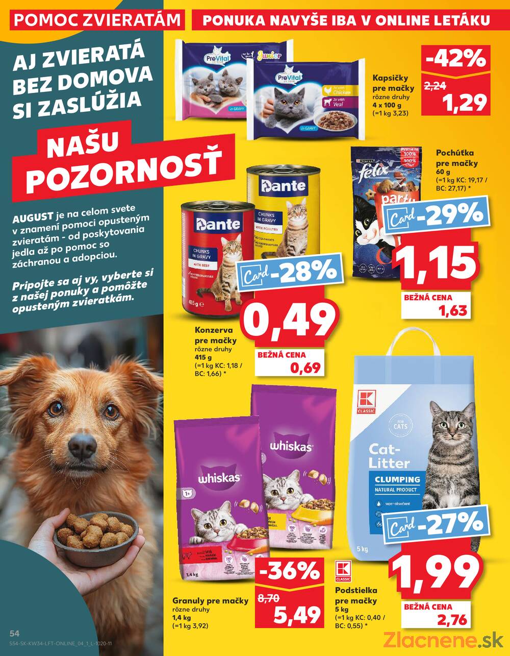 Leták Kaufland - Kaufland 21.8. - 27.8. - Kaufland Stará Ľubovňa - strana 54